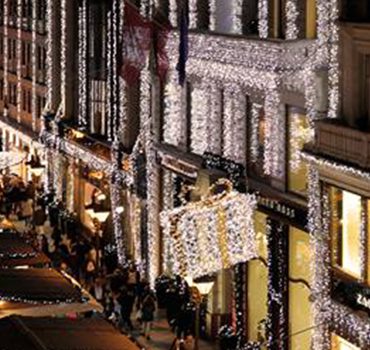 Public Christmas Trees in Budapest