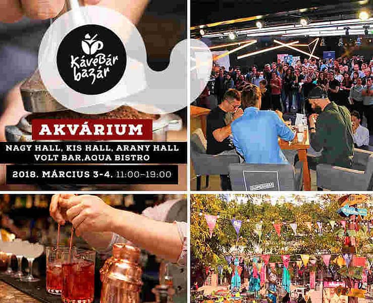 Coffee bar Budapest 2018