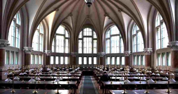 Budapest District XI. Reading Room of Budapest University of Technology and Economics