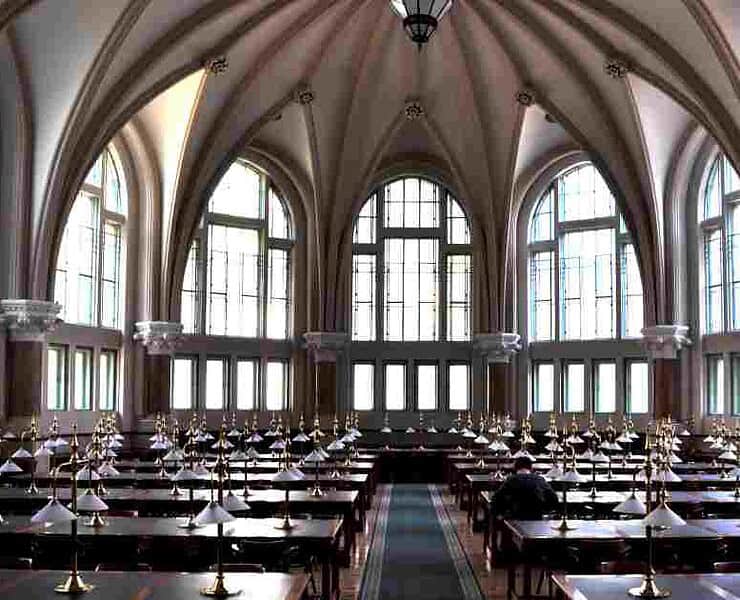 Budapest District XI. Reading Room of Budapest University of Technology and Economics