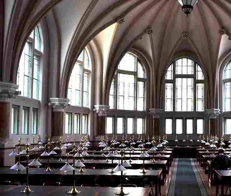 Budapest District XI. Reading Room of Budapest University of Technology and Economics