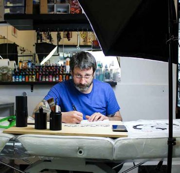 Tattoo budapest, the artist: Vadócz Balázs