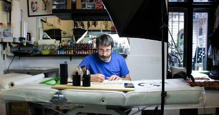 Tattoo budapest, the artist: Vadócz Balázs