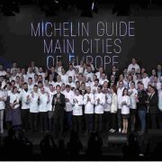 Expat Press Michelin Budapest 2018 - group photo of all the chefs