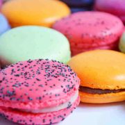 Macaron day Budapest 2018, closeup of macarons