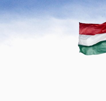 National Holiday in Hungary - the Hungarian flag