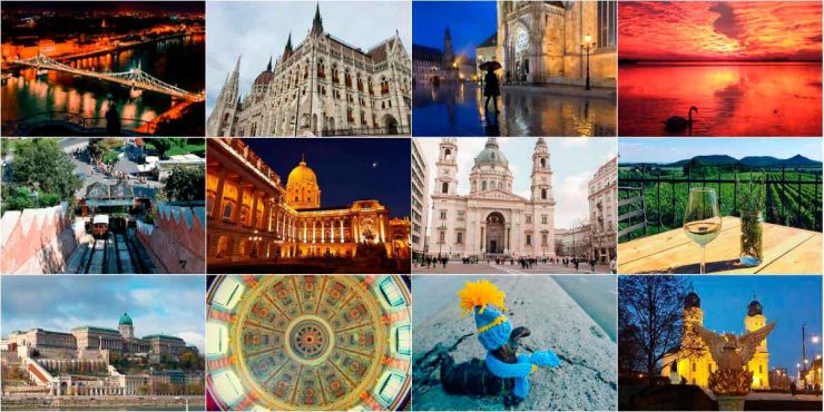 Expat Press Magazine readers’ Budapest photos - collage