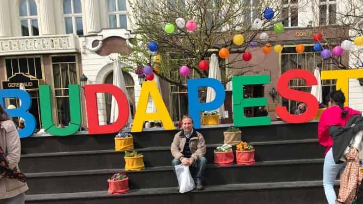 Mario Loprete in Budapest
