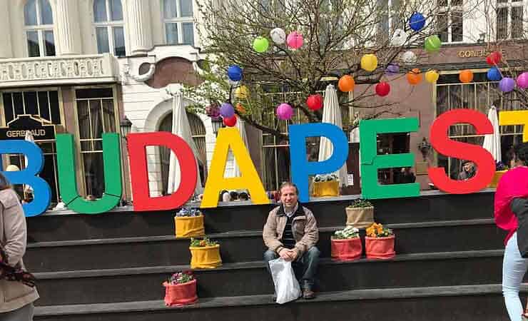 Mario Loprete in Budapest