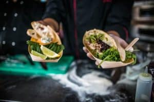 Gourmet Festival Budapest 2018 - colourful tapas