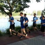 British Ambassador leads team of runners around Balaton for abused children