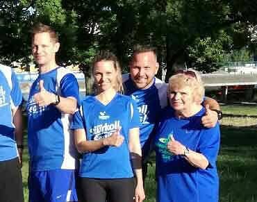 British Ambassador leads team of runners around Balaton for abused children