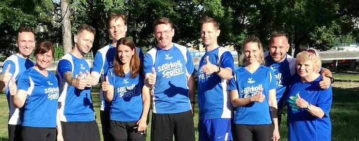 British Ambassador leads team of runners around Balaton for abused children
