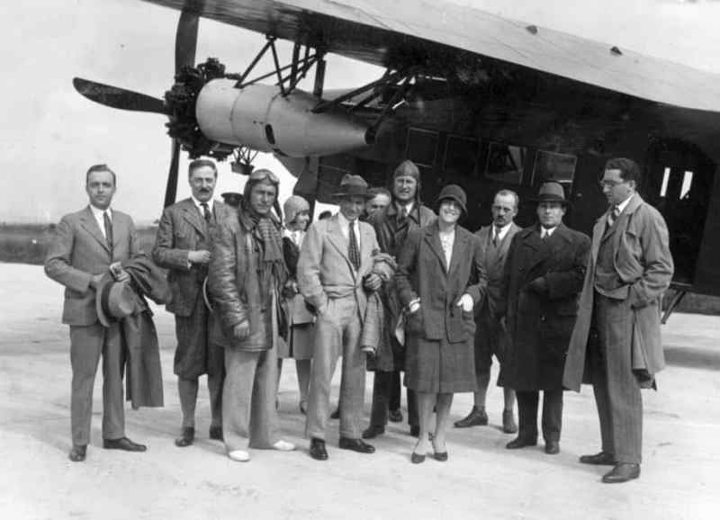 The first passenger aircraft at Nyíregyháza airport