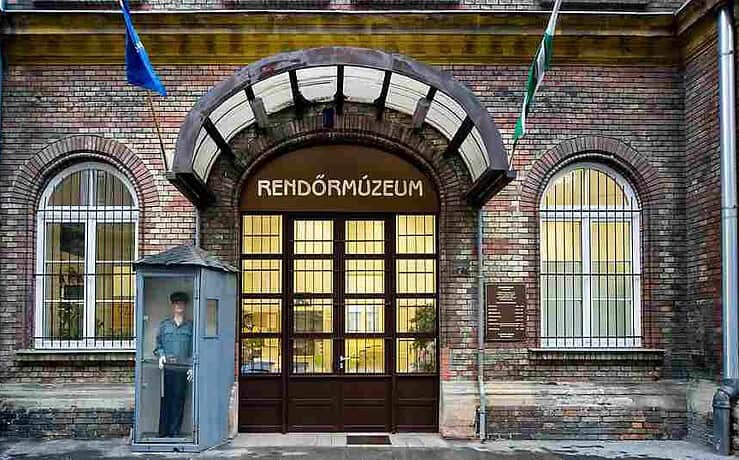Police Museum Budapest - entrance