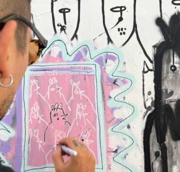 Art immersion during The Night of Artworks festival